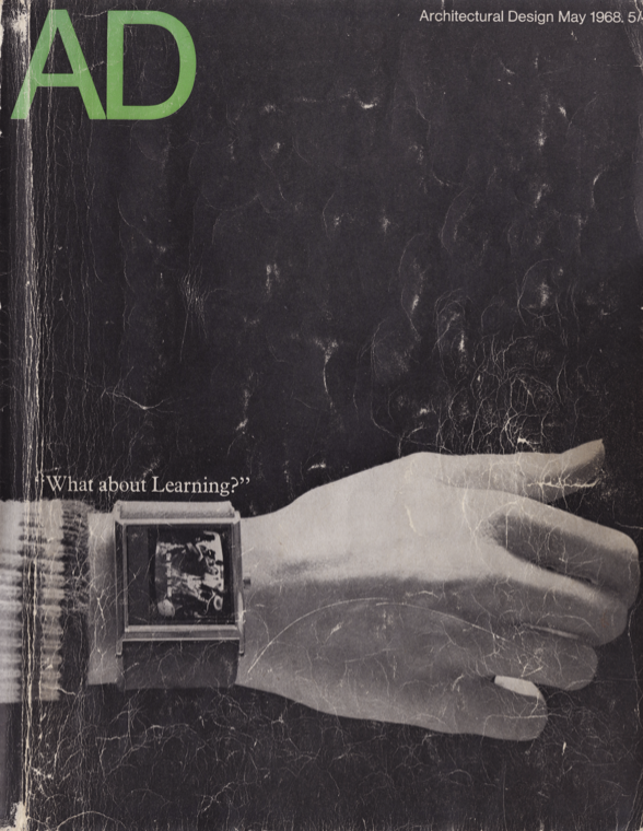 Architectural Design May 1968 cover