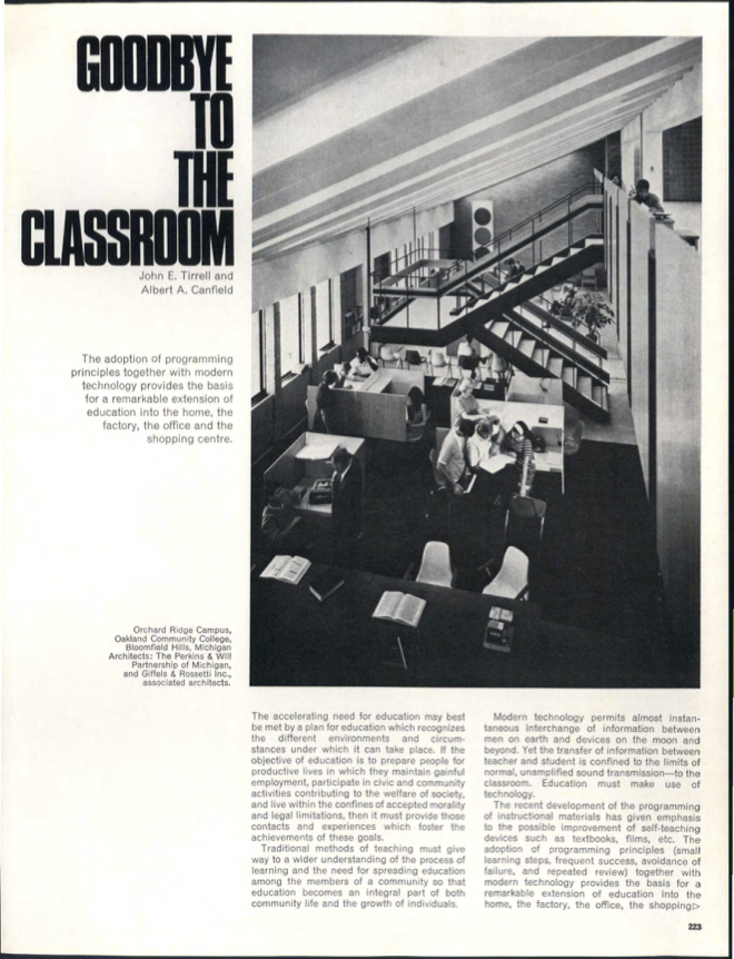 Goodbye to the Classroom, page 223
