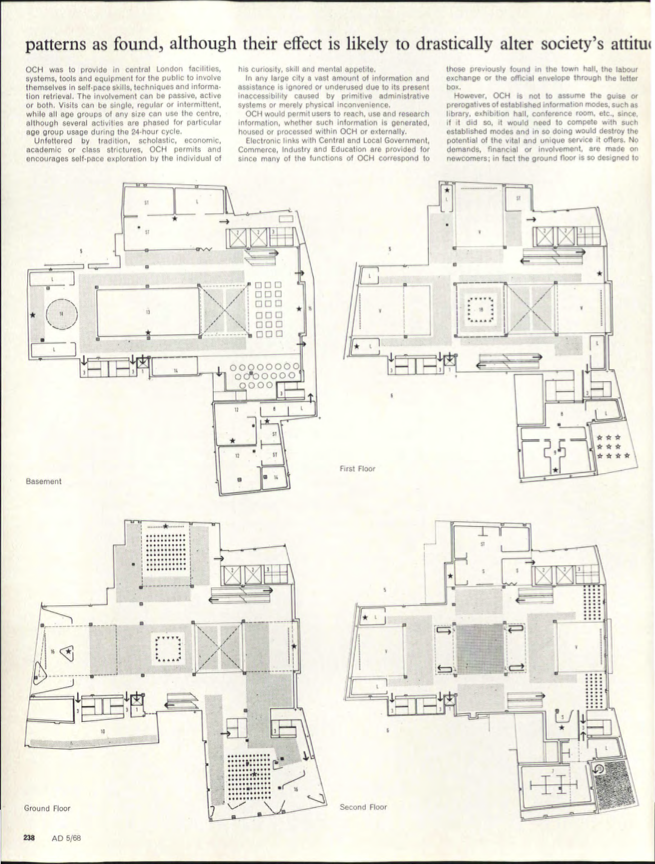 OCH floor plans, page 238