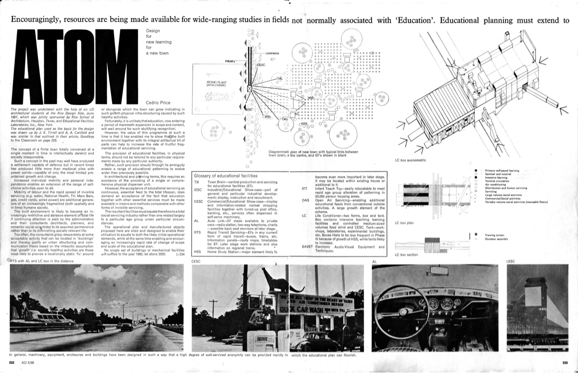 Atom double-page spread, pages 232–233